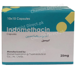INDOMETHACIN CAP 25MG 10X10