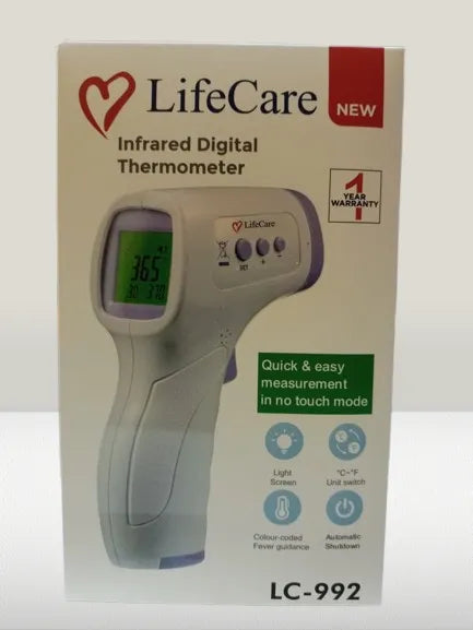 INFRARED THERMOMETER LC 992 LIFE CARE