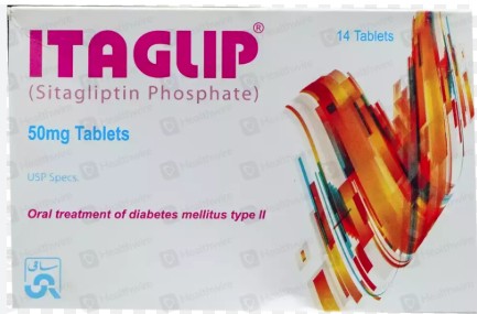 ITAGLIP 50 MG TAB 14S