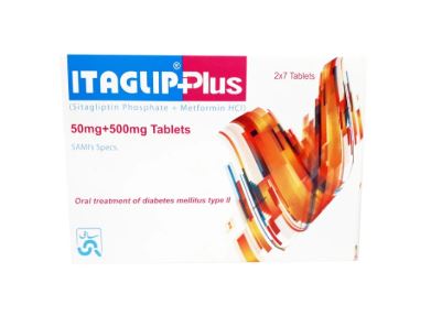 ITAGLIP PLUS 50MG 500MG TAB 14s