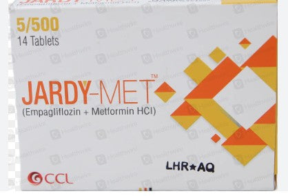 JARDY MET 5MG 500MG TAB (14s)