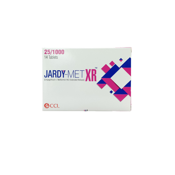 JARDY MET XR 25MG 1000 MG TAB (14S)