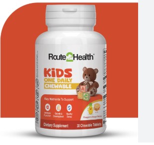 KIDS ONE DAILY CHEW 30s ROUTE 2 HEALTH