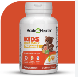 KIDS ONE DAILY CHEW 30s ROUTE 2 HEALTH