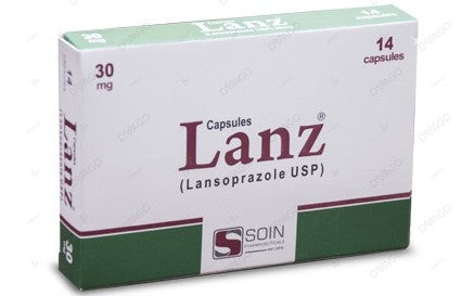 LANZ 30MG CAP 14s