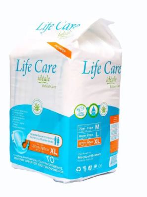 LIFE CARE ADULT DIAPER XL 127CM 165CM 10S