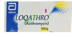 LOQATHRO 500MG TAB 6s