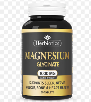 MAGNESIUM GLYCINATE 1000MG TAB 30S HERBIOTICTS