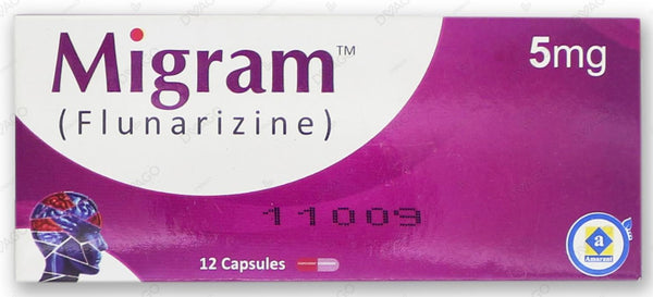 MIGRAM 5MG 12S CAP