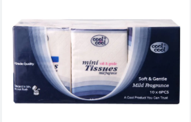 MINI TISSUE 10s COOL AND COOL
