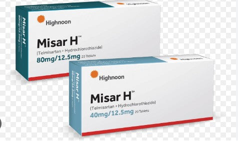 MISAR H 40MG 12.5MG TAB 20s