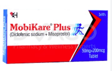 MOBIKARE PLUS 50MG 200MG TAB 20s