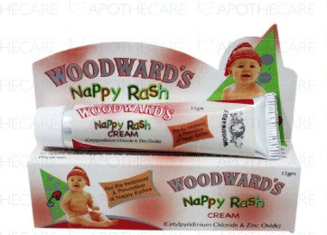NAPPY RASH CREAM WOOD WARDS 1s