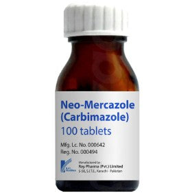 NEOMERCAZOLE 5MG TAB 100S