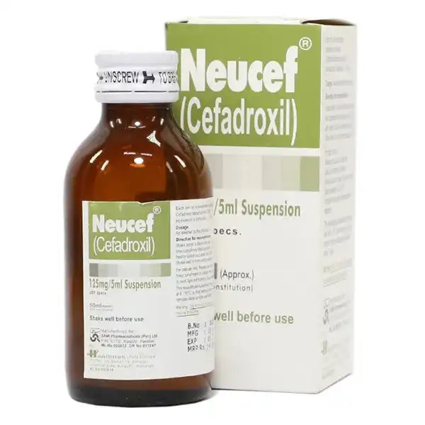 NEUCEF 125MG SYP 60ML – LYFE Pharmacy