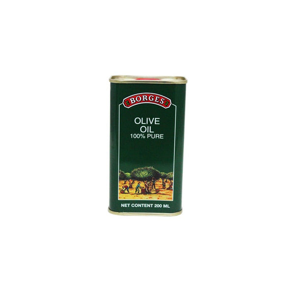OLIVE OIL 200ML TIN BORGES