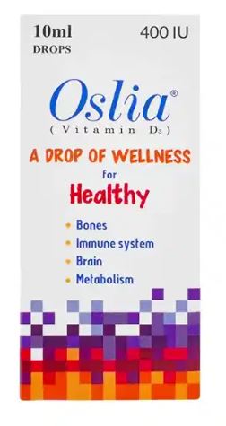 OSLIA DROP 10ML 400 IU