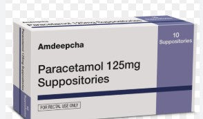 PARACETAMOL SUPPOSITORY 125MG 1s