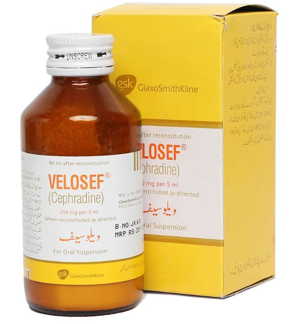 VELOSEF 250MG 90ML SUSP