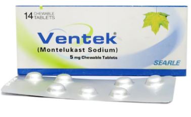 VENTEK 5MG CHEWABLE TAB