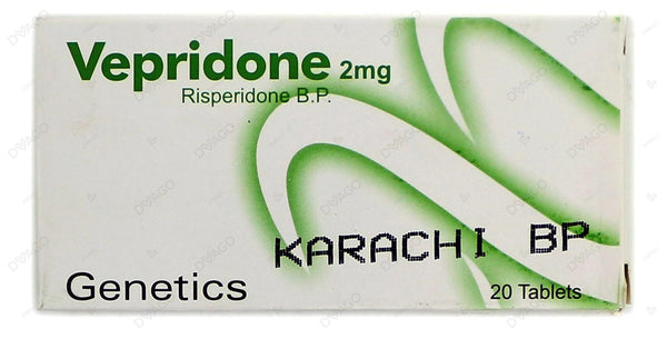VEPRIDONE 2MG TAB 20s