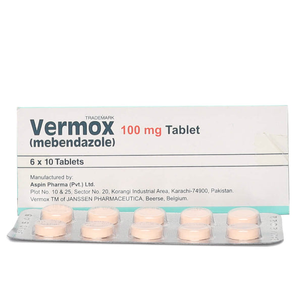 VERMOX  100MG TAB