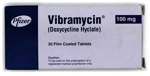 VIBRAMYCIN 100MG CAP