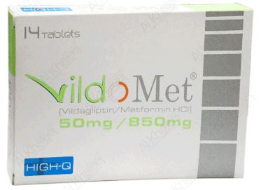 VILDOMET 50MG 850MG TAB