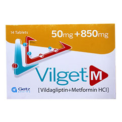 VILGET-M 50/850MG 28s TAB