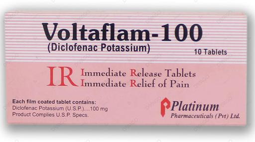 VOLTAFLAM 100MG TAB (20s)