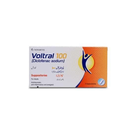 VOLTRAL SUPOSS.100MG