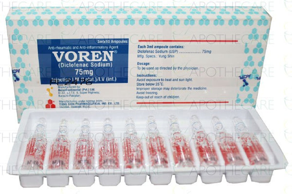 VOREN 75MG 3ML INJ