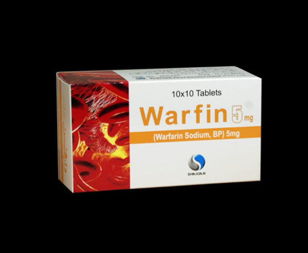 WARFIN 5MG TAB 100S
