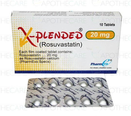 X PLENDED 20MG TAB
