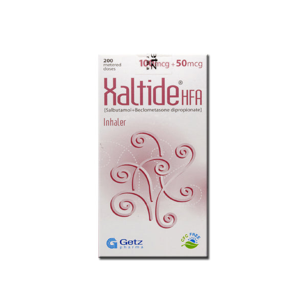 Xaltide HFA inhaler 100mcg 50mcg