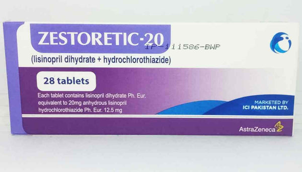 ZESTORETIC 20MG TAB