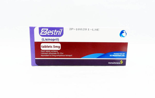 ZESTRIL 5MG TAB