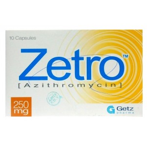 ZETRO 250MG CAP