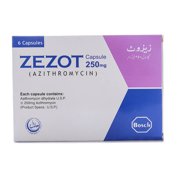 ZEZOT 250MG CAP
