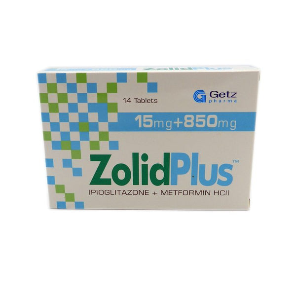 ZOLID PLUS 15MG 850MG TAB 14s