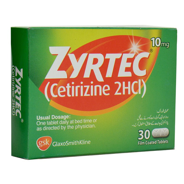 ZYRTEC TAB 30S
