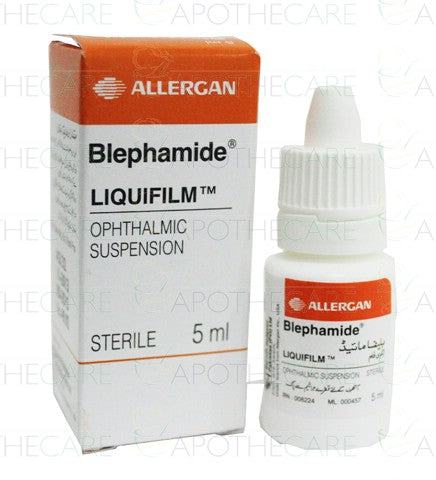 BLEPHAMIDE LIQ SUSP 5 ML