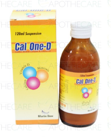 CAL ONE D SUSP 120ML