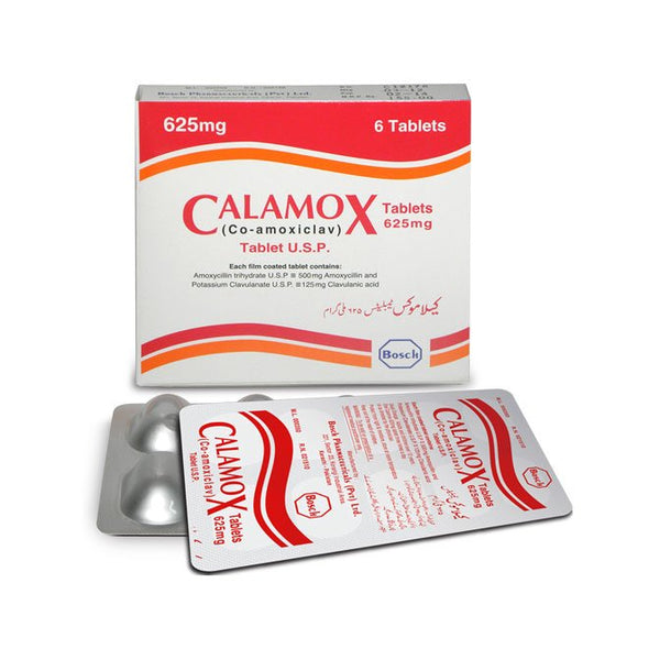 CALAMOX 625MG TAB (6)