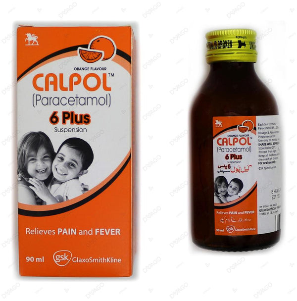 CALPOL 6 PLUS SUSPENSION 90ML