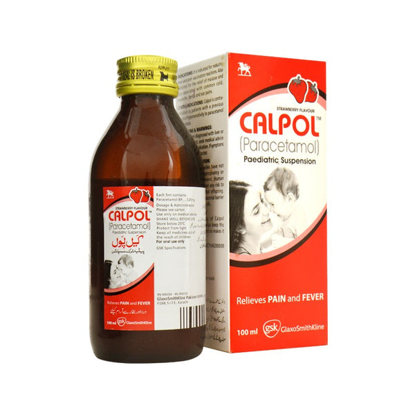 CALPOL PAED SYRUP 100ML