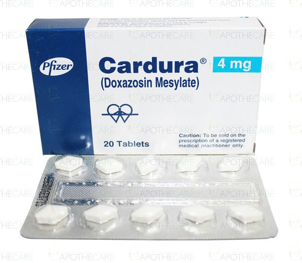 CARDURA 4MG TAB