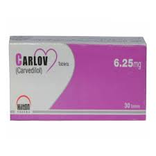 CARLOV 6.25MG TAB 30s