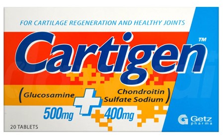 CARTIGEN TAB 500MG PLUS