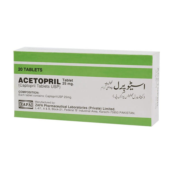 ACETOPRIL 25MG TAB